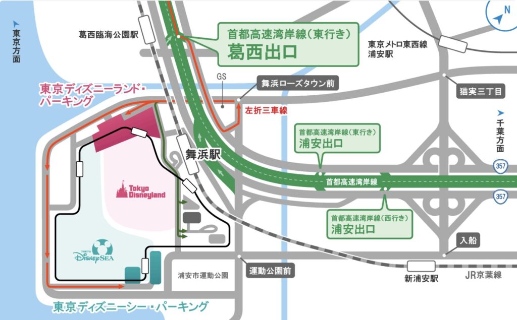ディズニーの駐車場の概要と特徴
