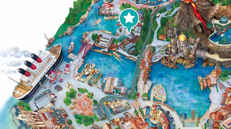 ディズニーシー「ケープコッドクックオフ」の場所と特徴