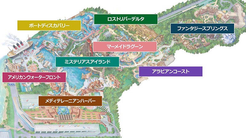東京ディズニーシーの大きさは東京ドーム何個分?