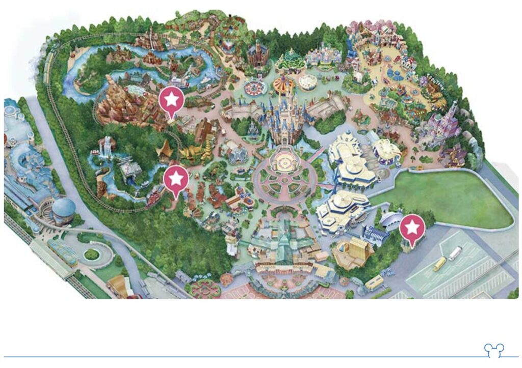 ディズニーランドでタバコを吸える場所を喫煙所マップで確認