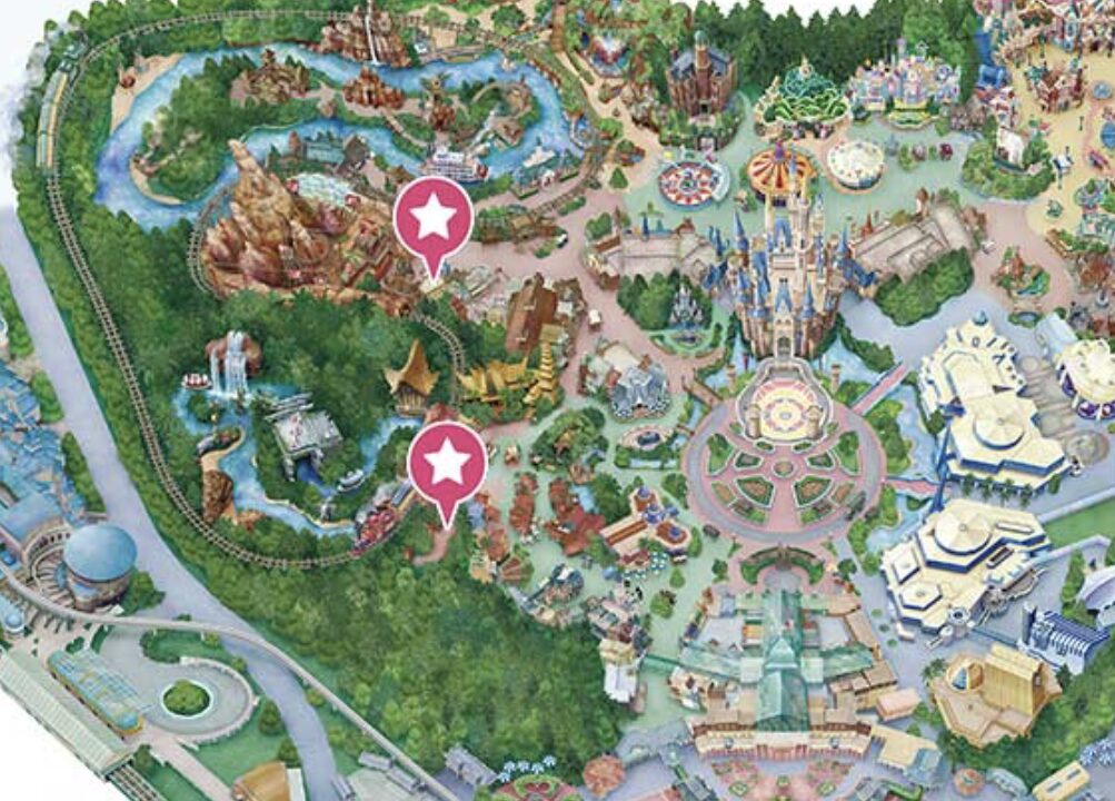 ディズニーランド内の喫煙所は？