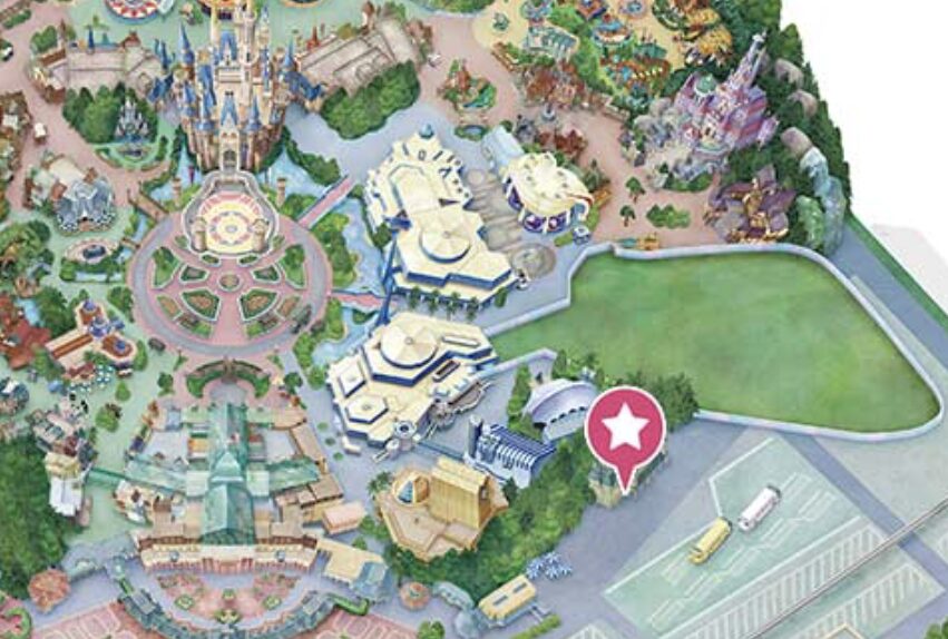 ディズニーランド入園前に利用できる喫煙所はどこ？