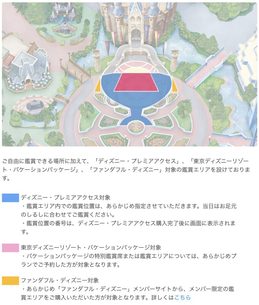リーチフォーザスターズのDPA席の場所はどこ?見え方の違い