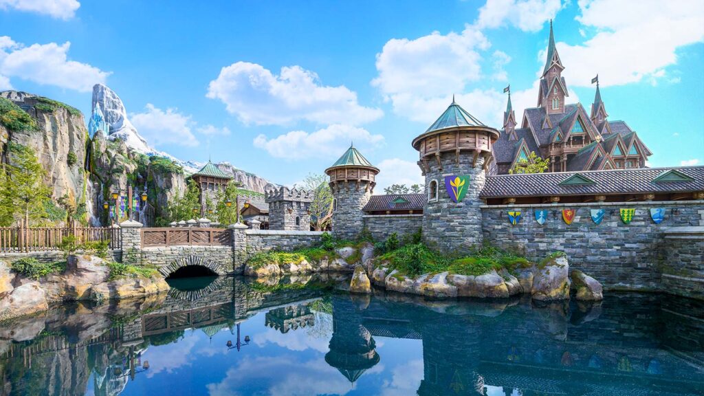 ディズニーシーのアレンデール城