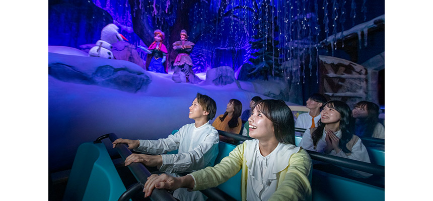 ディズニーシーのアナとエルサのフローズンジャーニー