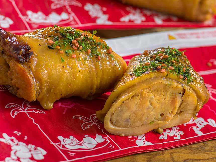 ブラックペッパーてりやきチキンロール