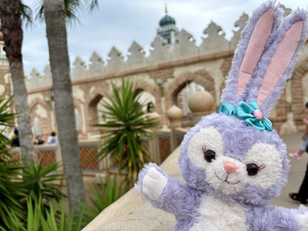ディズニーシーのアラビアンコーストにて