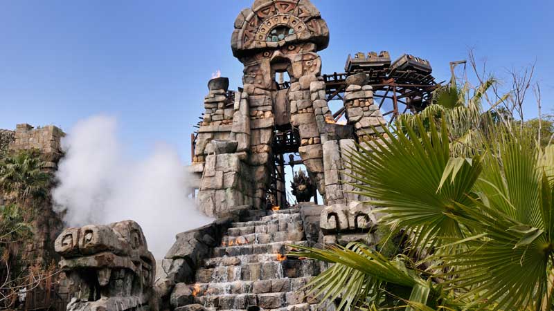 ディズニーシーのロストリバーデルタ