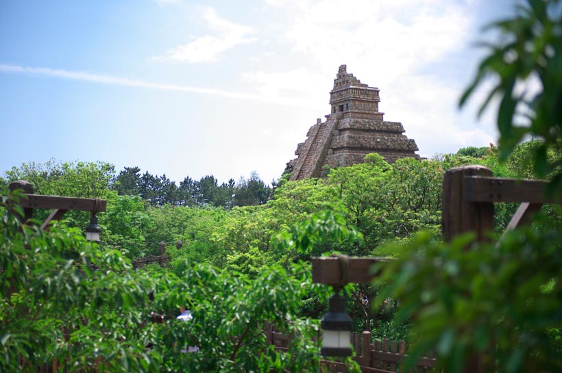 ディズニーシーのロストリバーデルタ