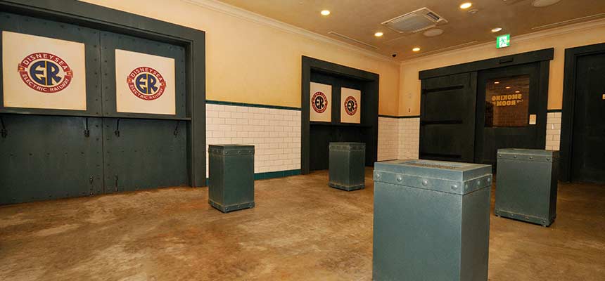 ディズニーシーの喫煙所