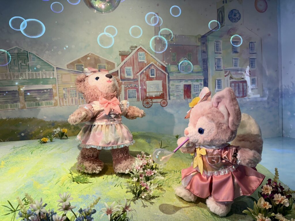 ディズニーシーのパーク内で