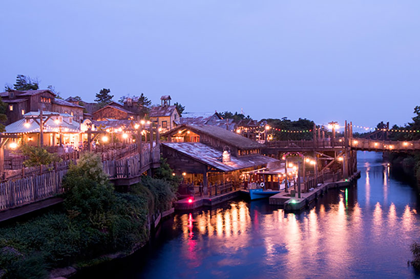 ディズニーシーのロストリバーデルタ