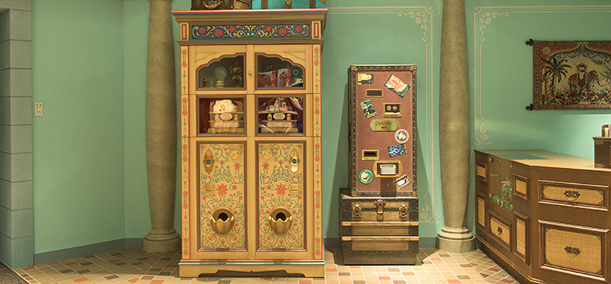 ディズニーランドで現金しか使えないところ（アドベンチャーランド・バザール カプセルトイ）