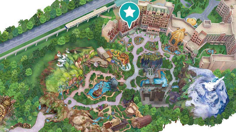 ファンタジースプリングス・ギフトの場所