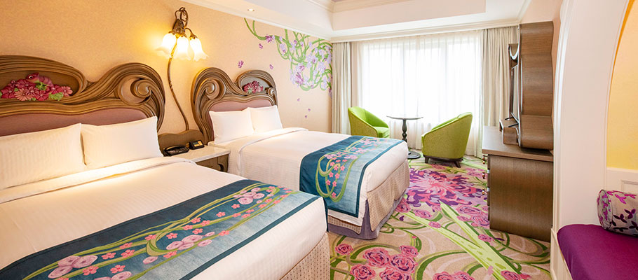 カップル利用におすすめの部屋を紹介(ファンタジースプリングス・ホテルスーペリア・アルコーヴルーム)