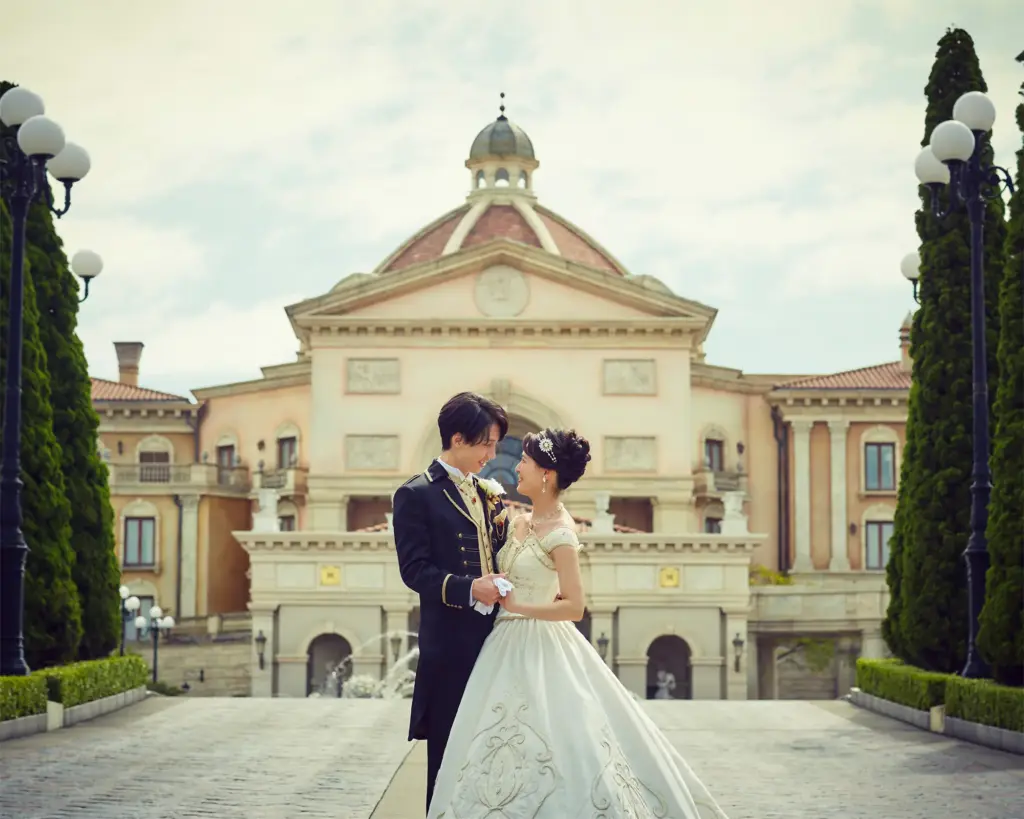 ミラコスタで舞浜でのフォトウェディングを予約(ディズニー・フェアリーテイル・ウェディング)