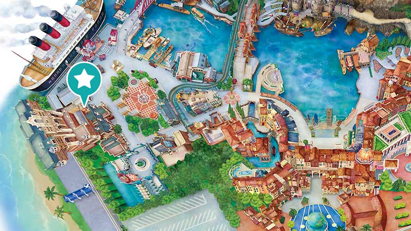 タワー・オブ・テラー・メモラビリアの場所