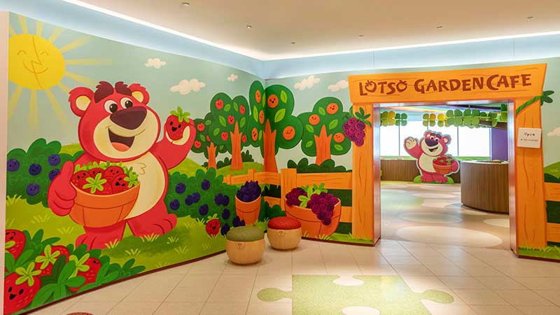 ロッツォ・ガーデンカフェやショップへ行く時の注意点（トイストーリーホテル）