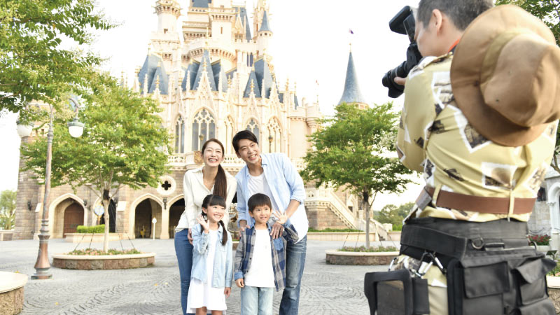 ディズニー・フォトでのダウンロードや台紙の注文手順（ディズニーフォト）