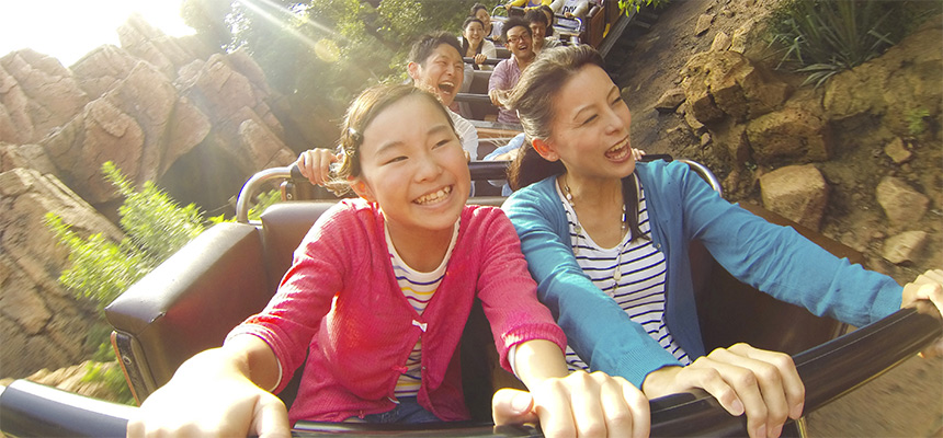 ビッグサンダーマウンテンが怖いと感じる速度の正体（ビッグサンダーマウンテン）