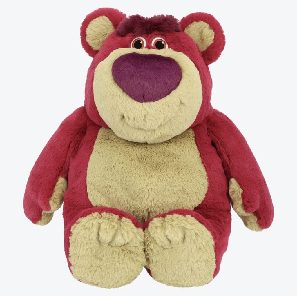 ぬいぐるみやバッジなどのコレクション（ロッツォのぬいぐるみ）