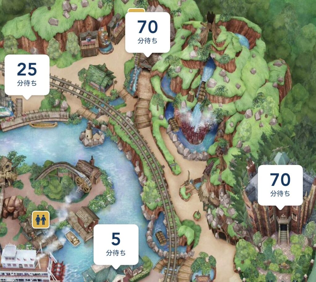 待ち時間の傾向とプレミアアクセスの活用（スプラッシュマウンテン）