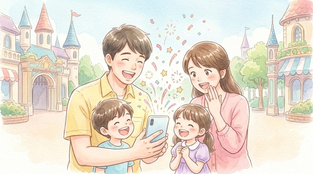 抽選に挑戦するエントリー受付の仕組み