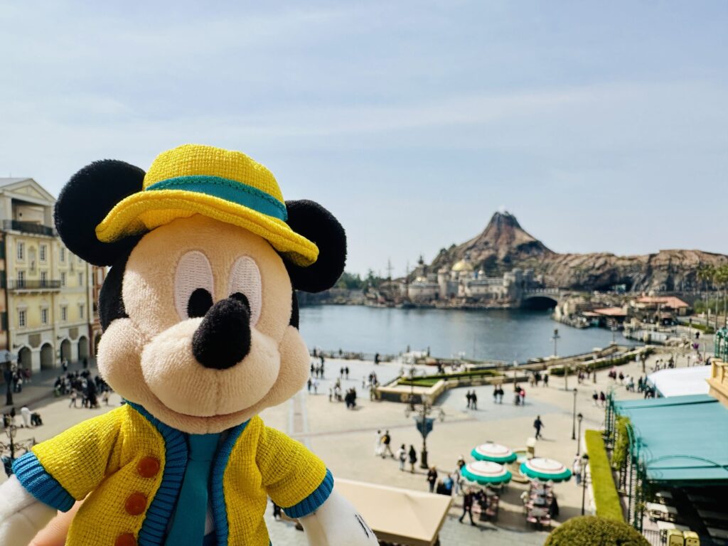 ホテルミラコスタのバルコニールームから東京ディズニーシーを眺めて過ごした旅行最終日の様子